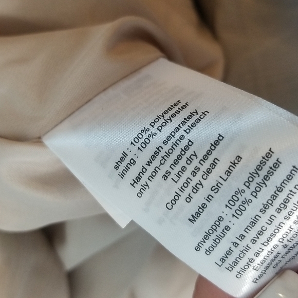 David's Bridal Size 8 One Shoulder Cocktail Dress Biscott - Picture 8 of 8